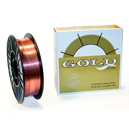 Проволока GOLD G3Si1 ф 0,8мм D200 (5кг.)